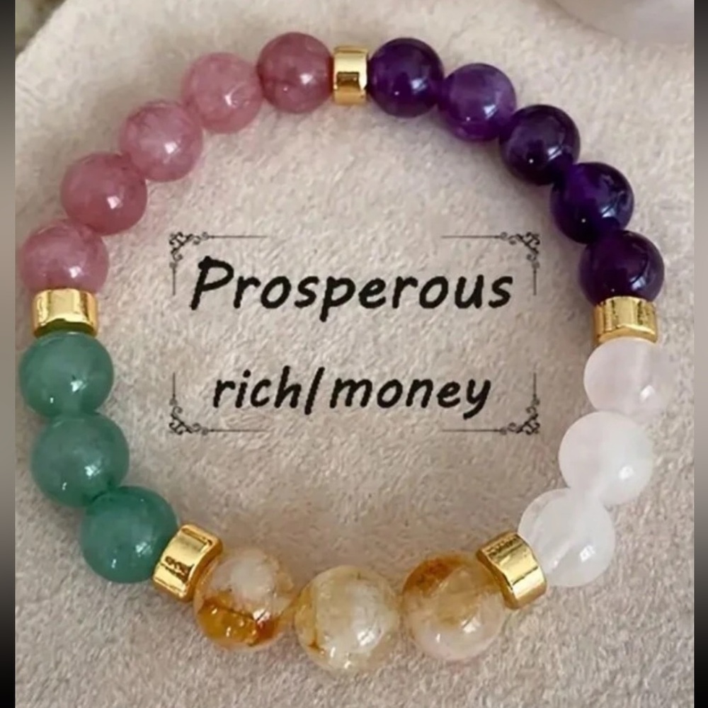 Hand Crafted Multi Color Beaded Bracelets